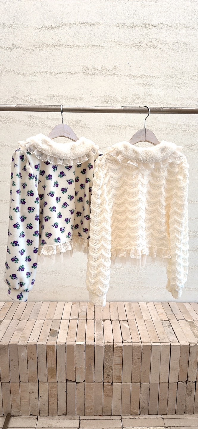 YARD韓國代購㊣女士新品推薦職業休閑25秋冬襯衫蕾絲衫貂皮YARD襯衫/蕾絲衫