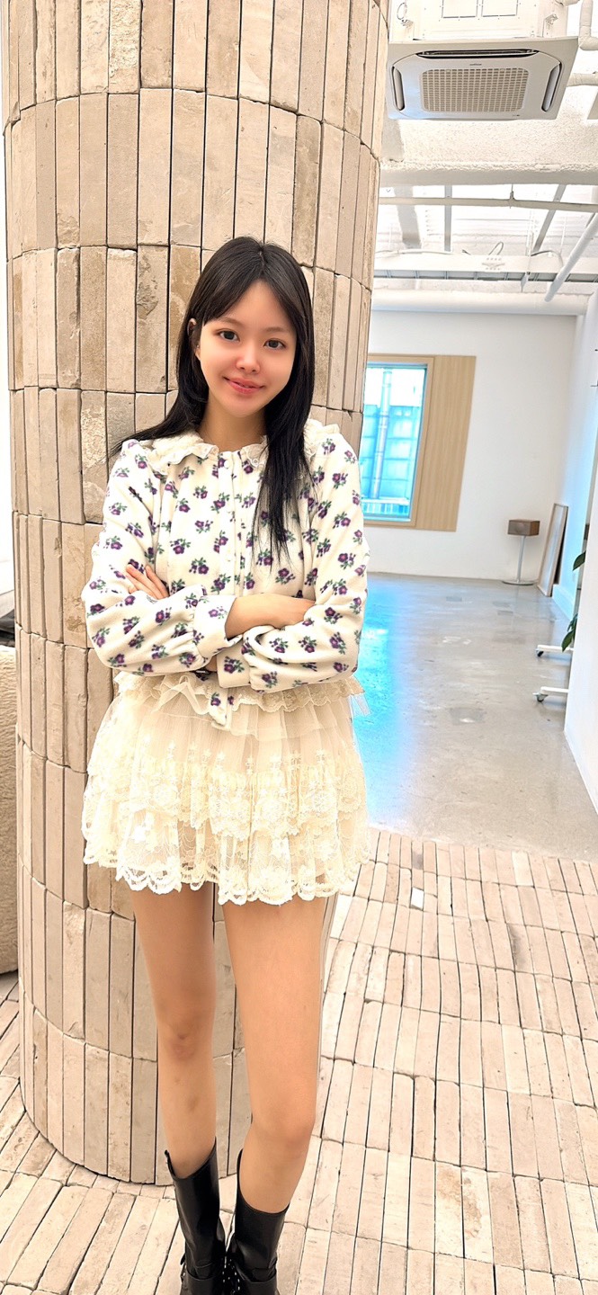 YARD韓國代購㊣女士新品推薦職業休閑25秋冬襯衫蕾絲衫貂皮YARD襯衫/蕾絲衫