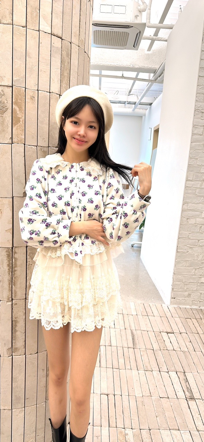 YARD韓國代購㊣女士新品推薦職業休閑25秋冬襯衫蕾絲衫貂皮YARD襯衫/蕾絲衫