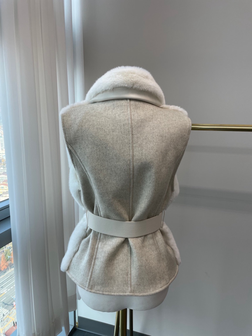 LAFFINE-P韓國代購㊣女裝新品人氣推薦25秋冬職業休閑馬甲LAFFINE-P馬甲