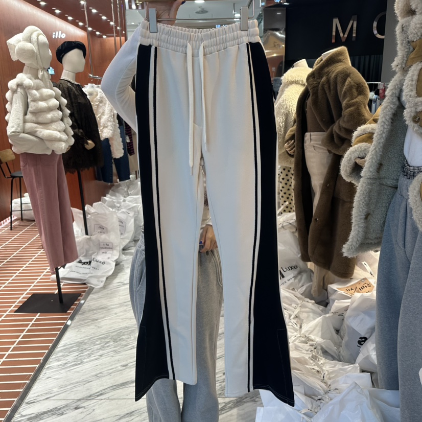 MIENNE東大門㊣代購女裝新款25秋冬時尚休閑推薦真品休閑褲MIENNE休閑褲圖色1