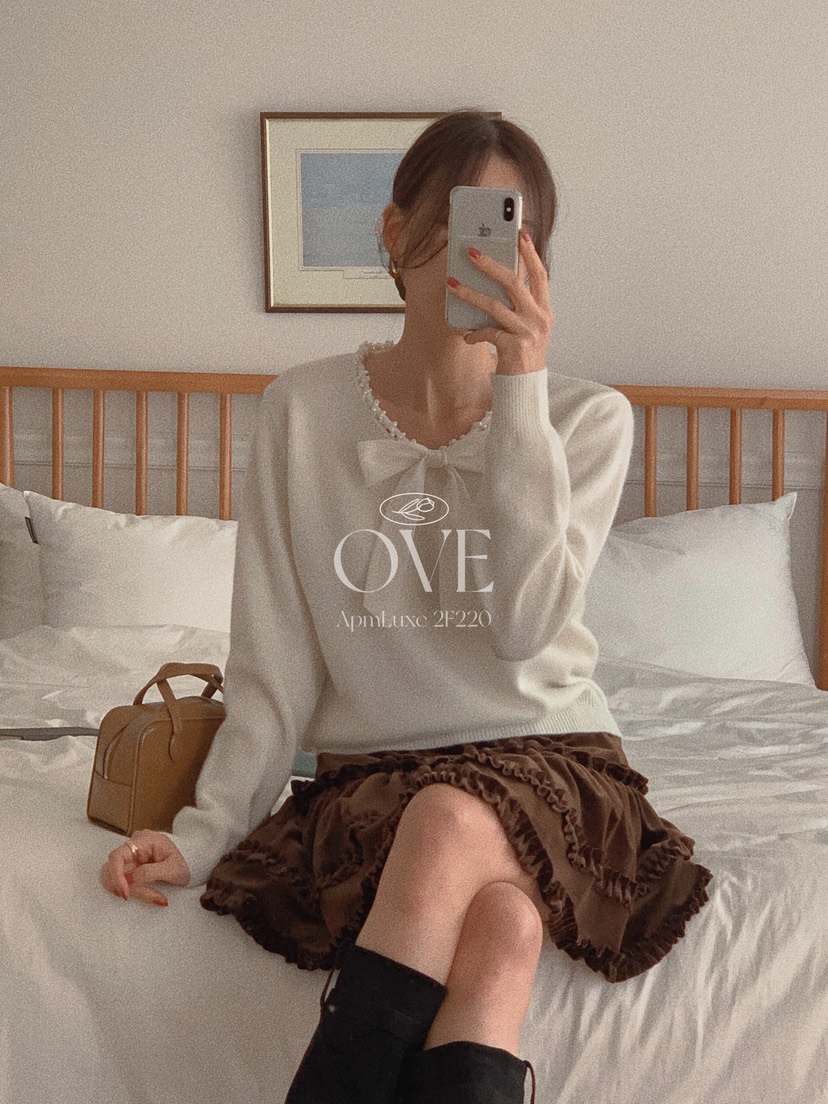 OVE韓國代購㊣女裝新品人氣時尚休閑職業25秋冬推薦短裙天鵝絨OVE短裙