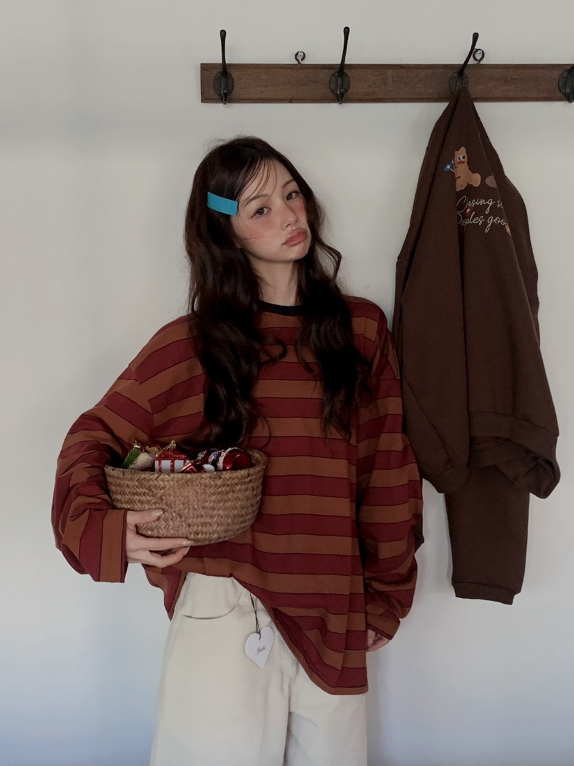 JKICHI東大門㊣實拍女裝新品職業熱賣真品推薦時尚25秋冬長袖T恤JKICHI長袖T恤