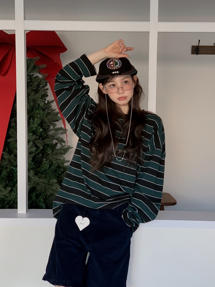 JKICHI東大門㊣實拍女裝新品職業熱賣真品推薦時尚25秋冬長袖T恤JKICHI長袖T恤