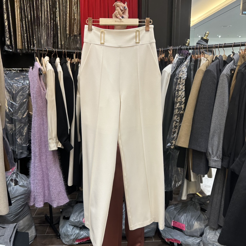 HERISH-HAUTE東大門㊣直郵女裝新款休閑推薦25秋冬真品休閑褲HERISH-HAUTE休閑褲圖色2