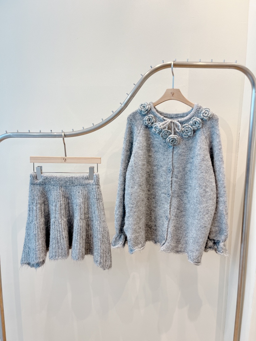 OVE韓國代購㊣女士新品真品熱賣職業人氣時尚休閑25秋冬套裝套裝OVE套裝圖色2