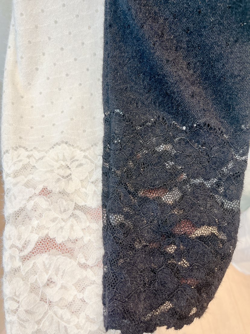 OVE東大門㊣代購女士新款熱賣時尚推薦25秋冬休閑襯衫蕾絲衫OVE襯衫/蕾絲衫