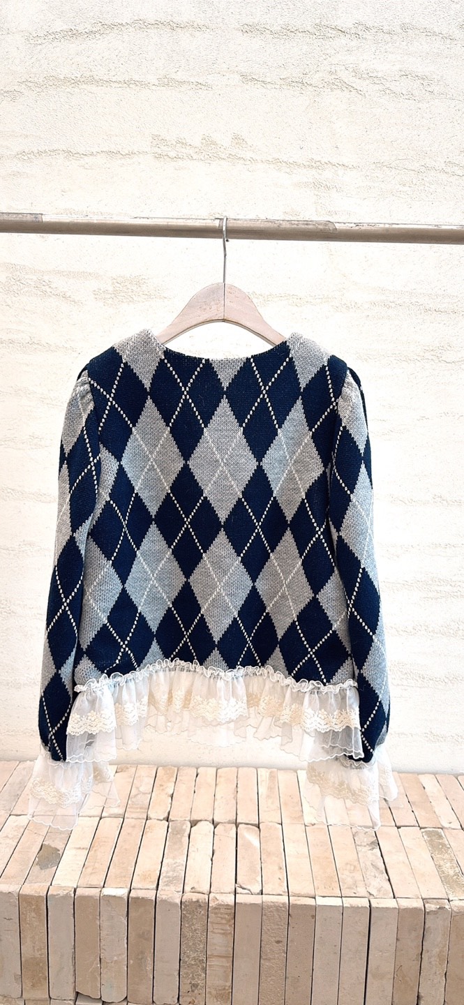 YARD東大門㊣直郵女裝新品真品熱賣推薦職業25秋冬針織衫刺繡YARD針織衫