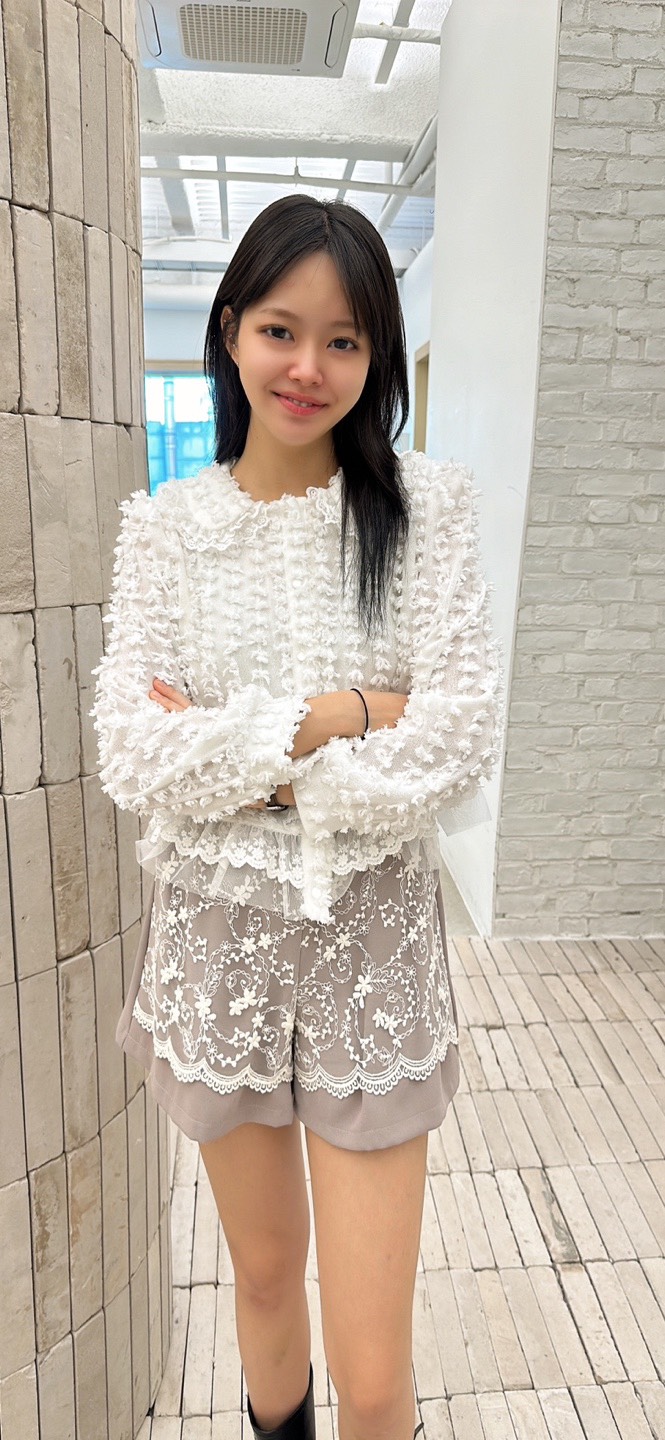 YARD東大門㊣實拍女士新款推薦時尚休閑人氣襯衫蕾絲衫刺繡YARD襯衫/蕾絲衫