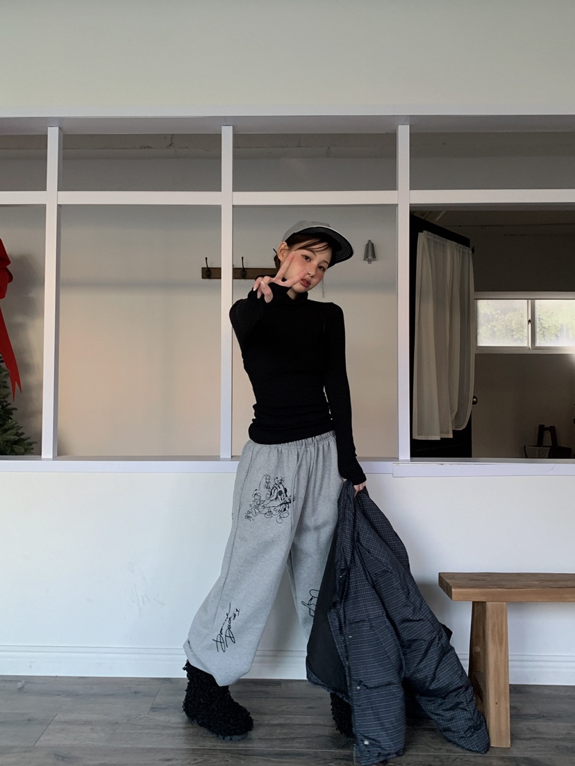 JKICHI東大門㊣直郵女士新品人氣時尚25秋冬熱賣推薦休閑褲JKICHI休閑褲