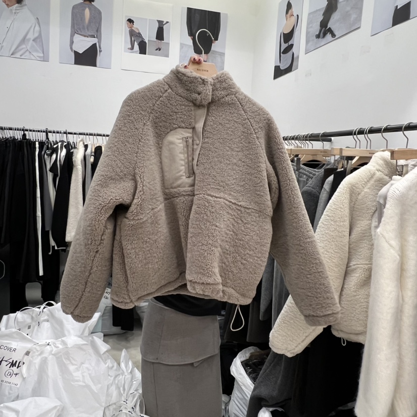 RECOVER東大門㊣代購女士新款休閑真品人氣時尚熱賣25秋冬夾克RECOVER/MOMENT夾克圖色2