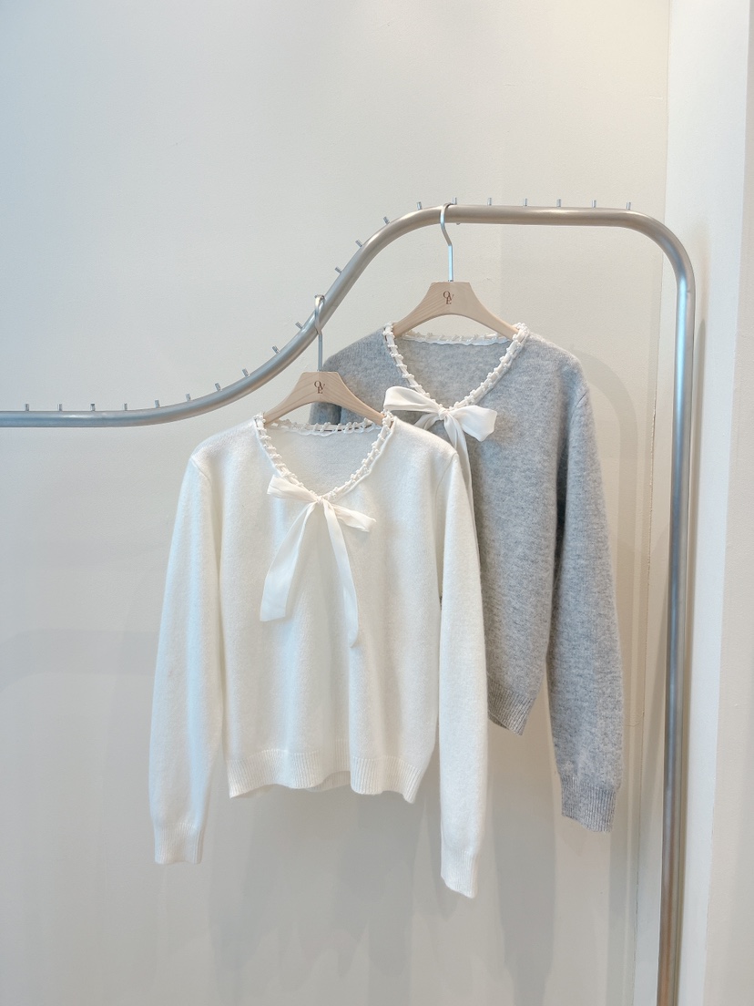 OVE東大門㊣實拍女裝新款熱賣推薦真品人氣職業休閑針織衫蕾絲OVE針織衫