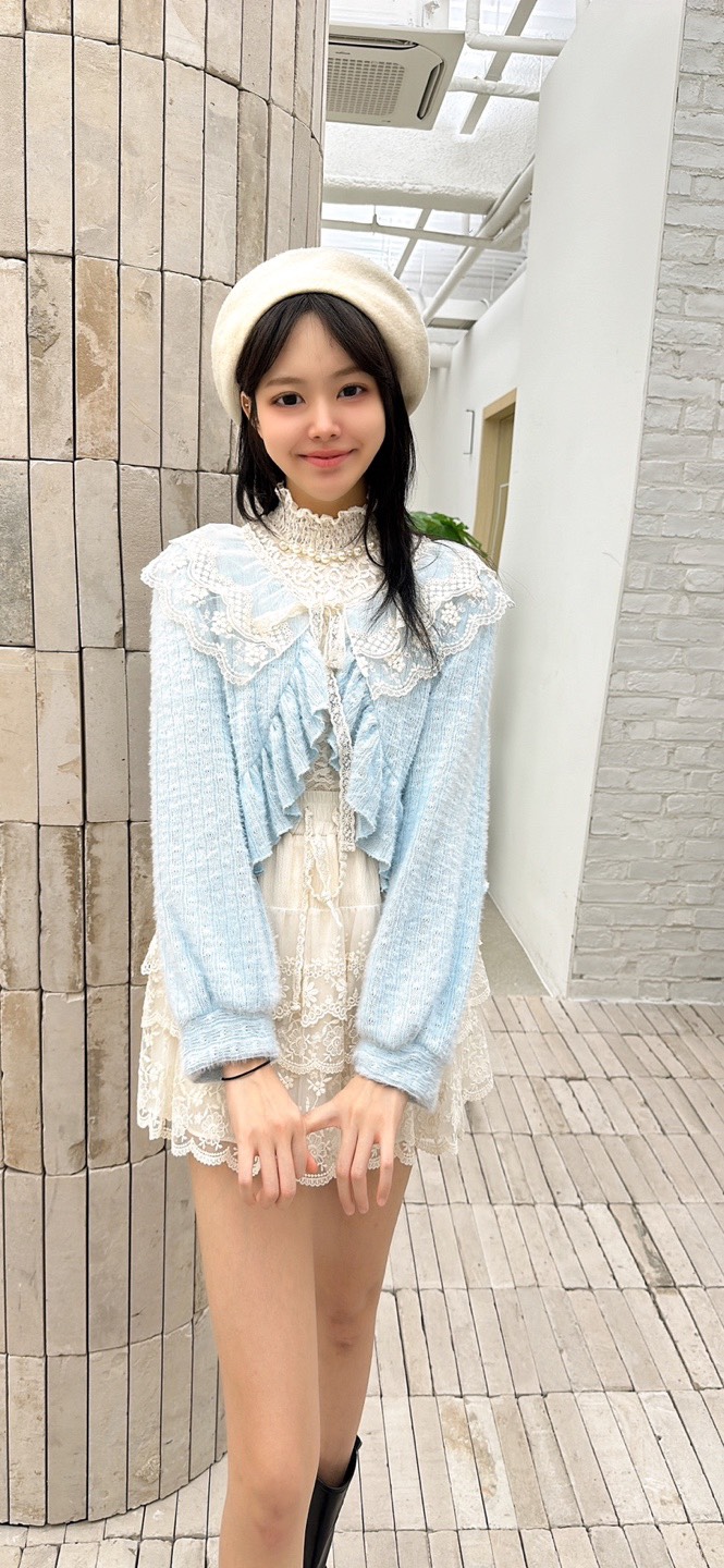 YARD東大門㊣代購女士新品真品時尚熱賣25秋冬人氣襯衫蕾絲衫YARD襯衫/蕾絲衫圖色2