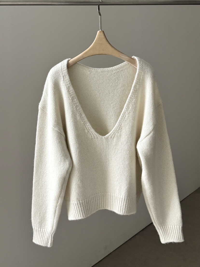 LOWBURN東大門㊣直郵女士新品職業休閑熱賣人氣真品針織衫V領LOWBURN針織衫