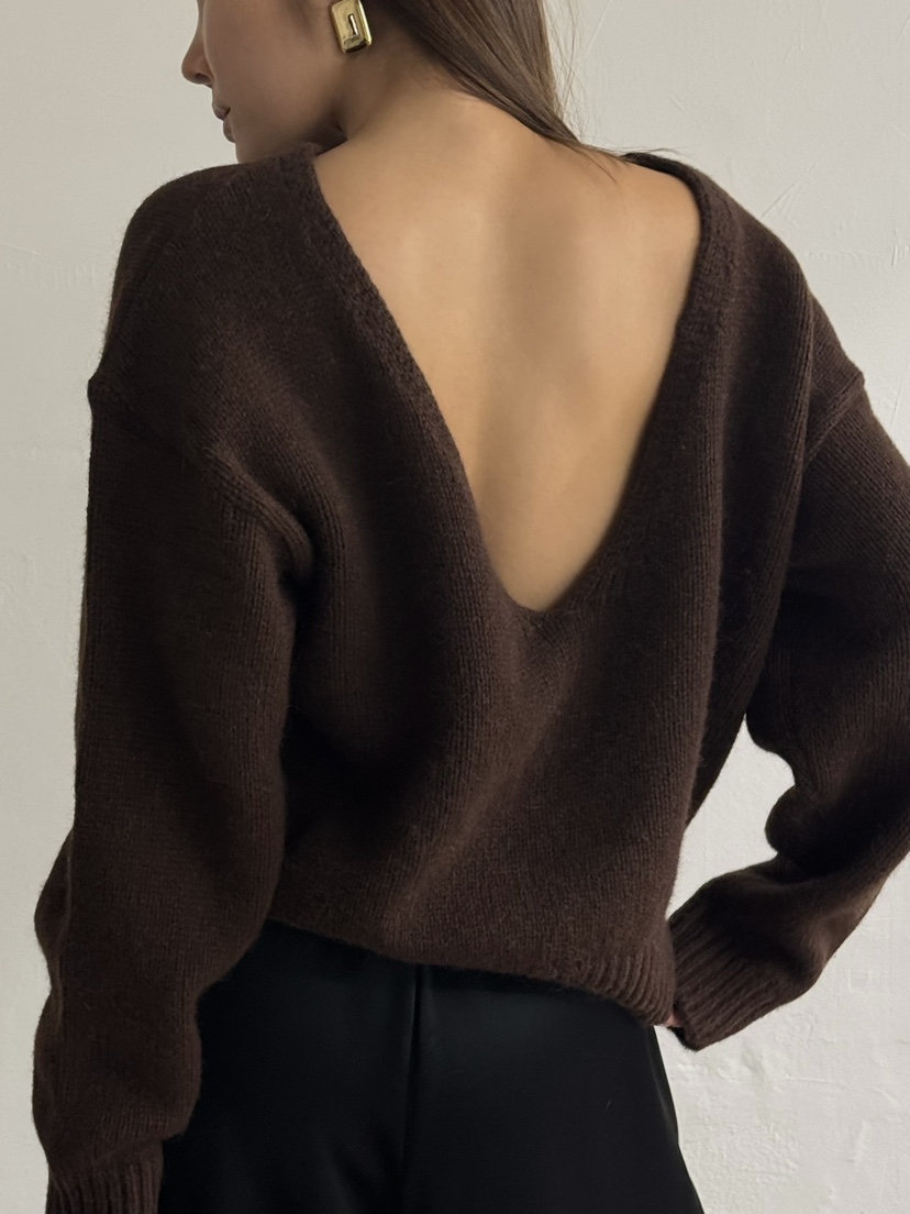 LOWBURN東大門㊣直郵女士新品職業休閑熱賣人氣真品針織衫V領LOWBURN針織衫