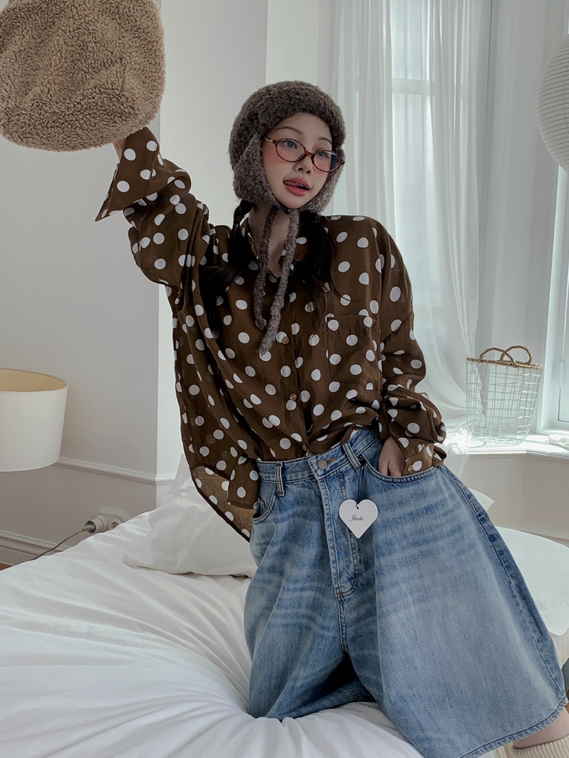 JKICHI韓國代購㊣女士新款人氣職業真品休閑25秋冬襯衫蕾絲衫JKICHI襯衫/蕾絲衫