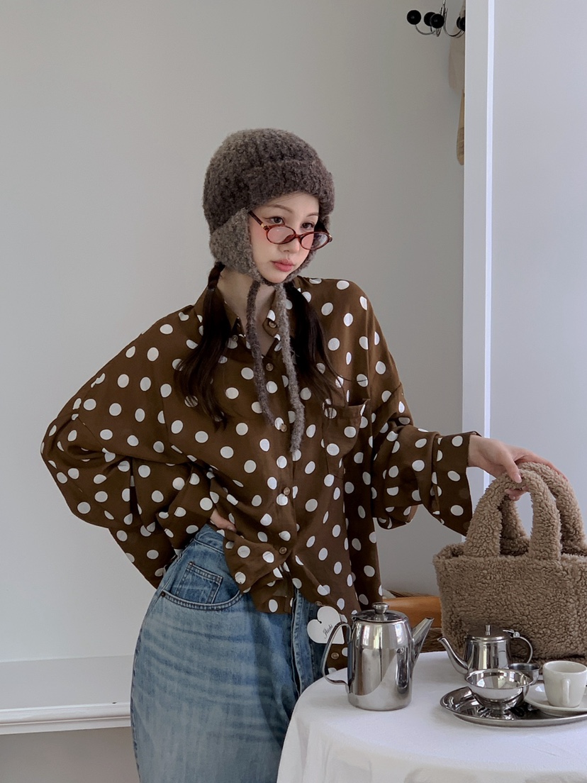 JKICHI韓國代購㊣女士新款人氣職業真品休閑25秋冬襯衫蕾絲衫JKICHI襯衫/蕾絲衫