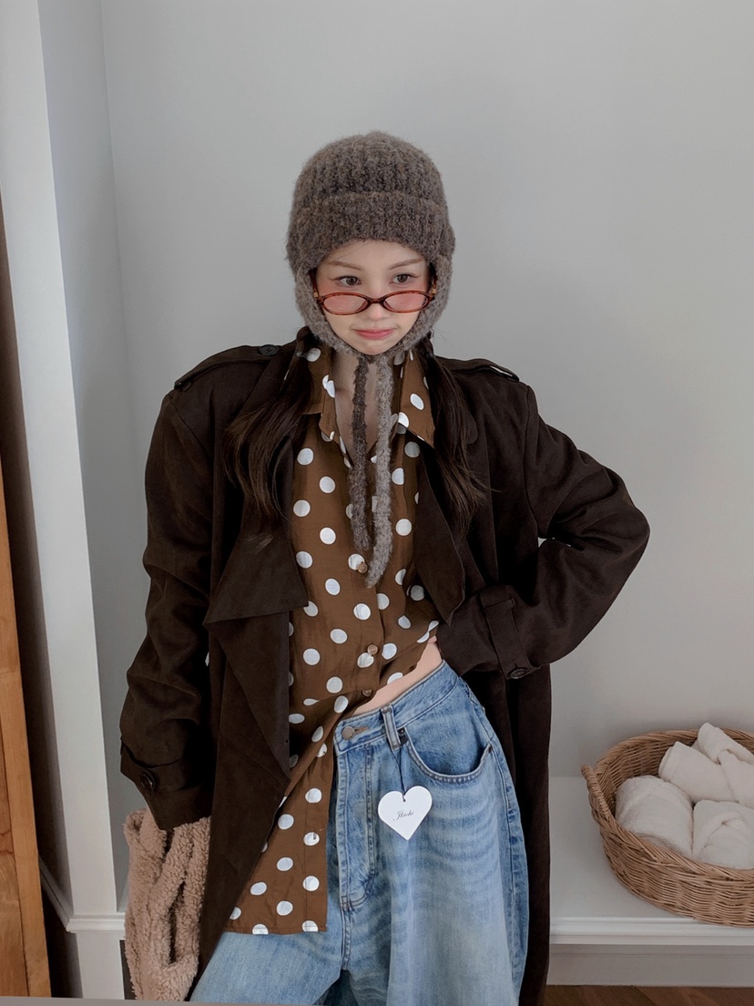 JKICHI韓國代購㊣女士新款人氣職業真品休閑25秋冬襯衫蕾絲衫JKICHI襯衫/蕾絲衫