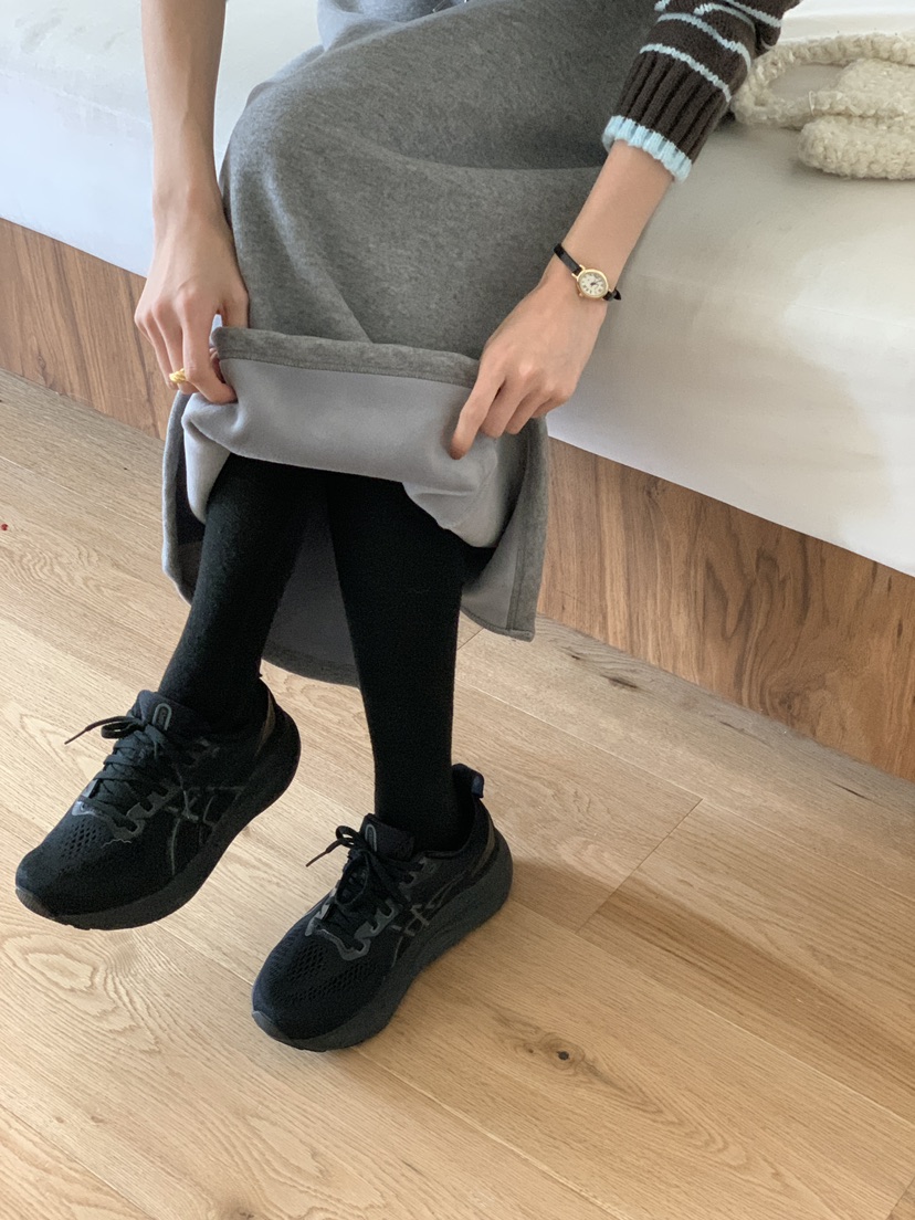 FRILL-T東大門㊣實拍女士新款熱賣休閑人氣真品25秋冬長裙貂皮FRILL-T長裙