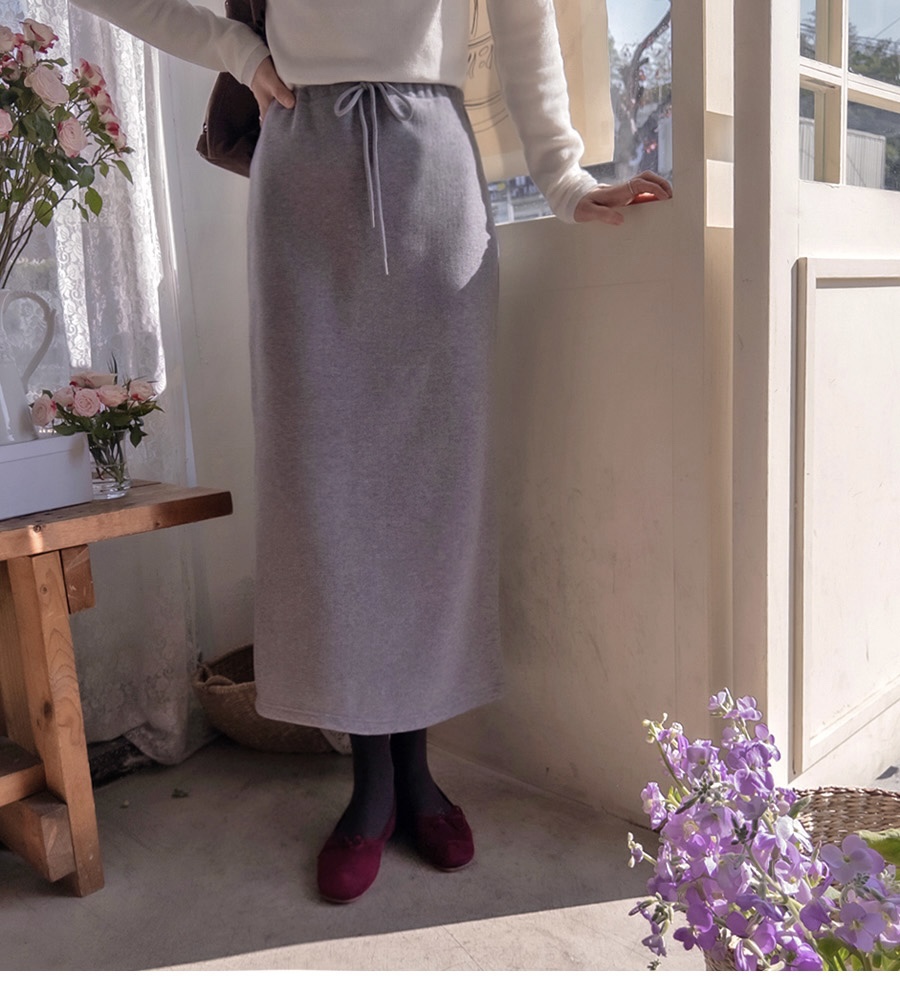 FRILL-T東大門㊣實拍女士新款熱賣休閑人氣真品25秋冬長裙貂皮FRILL-T長裙