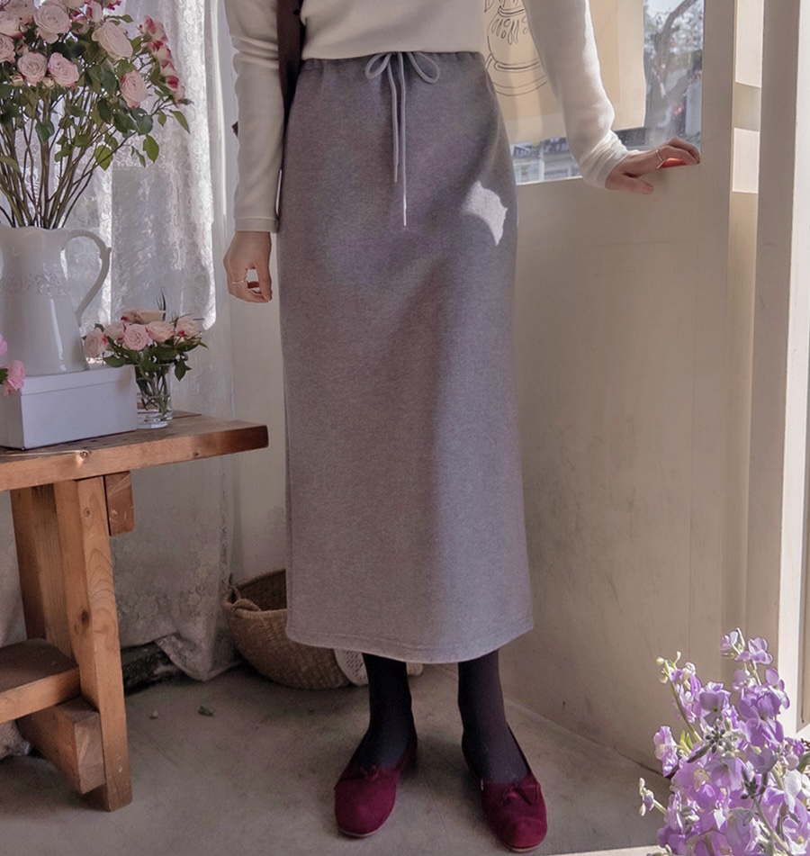 FRILL-T東大門㊣實拍女士新款熱賣休閑人氣真品25秋冬長裙貂皮FRILL-T長裙