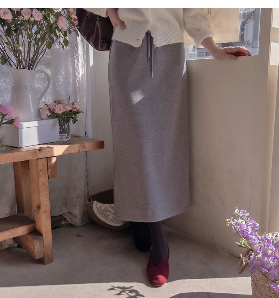 FRILL-T東大門㊣實拍女士新款熱賣休閑人氣真品25秋冬長裙貂皮FRILL-T長裙