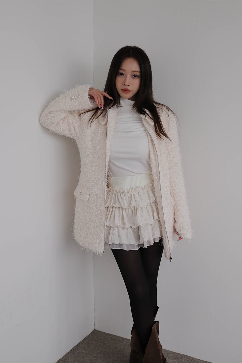 SLIT韓國代購㊣女士新品25秋冬人氣職業時尚真品熱賣休閑夾克SLIT夾克