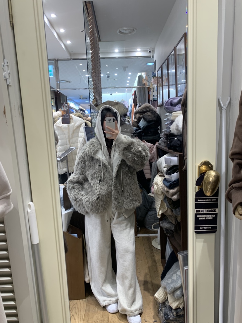 DE GO YOU東大門㊣直郵女裝新品時尚25秋冬真品推薦短款大衣DE GO YOU短款大衣