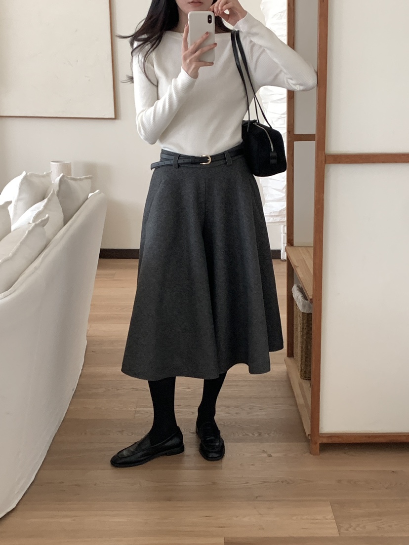 FRILL-T東大門㊣直郵女裝新品推薦職業時尚熱賣裙褲不含腰帶FRILL-T裙褲