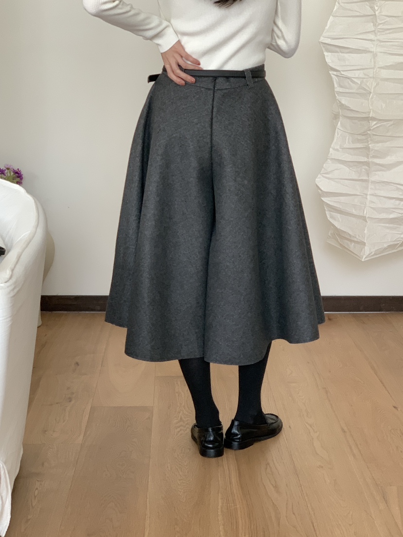 FRILL-T東大門㊣直郵女裝新品推薦職業時尚熱賣裙褲不含腰帶FRILL-T裙褲