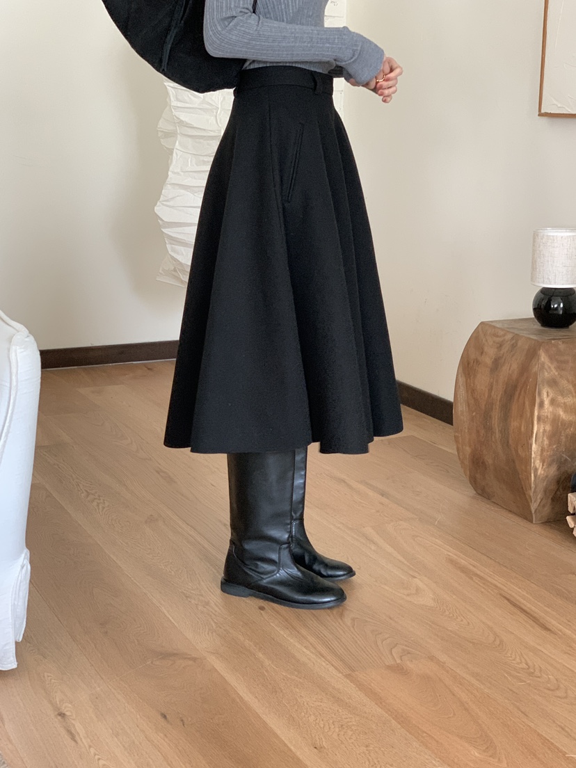 FRILL-T東大門㊣直郵女裝新品推薦職業時尚熱賣裙褲不含腰帶FRILL-T裙褲