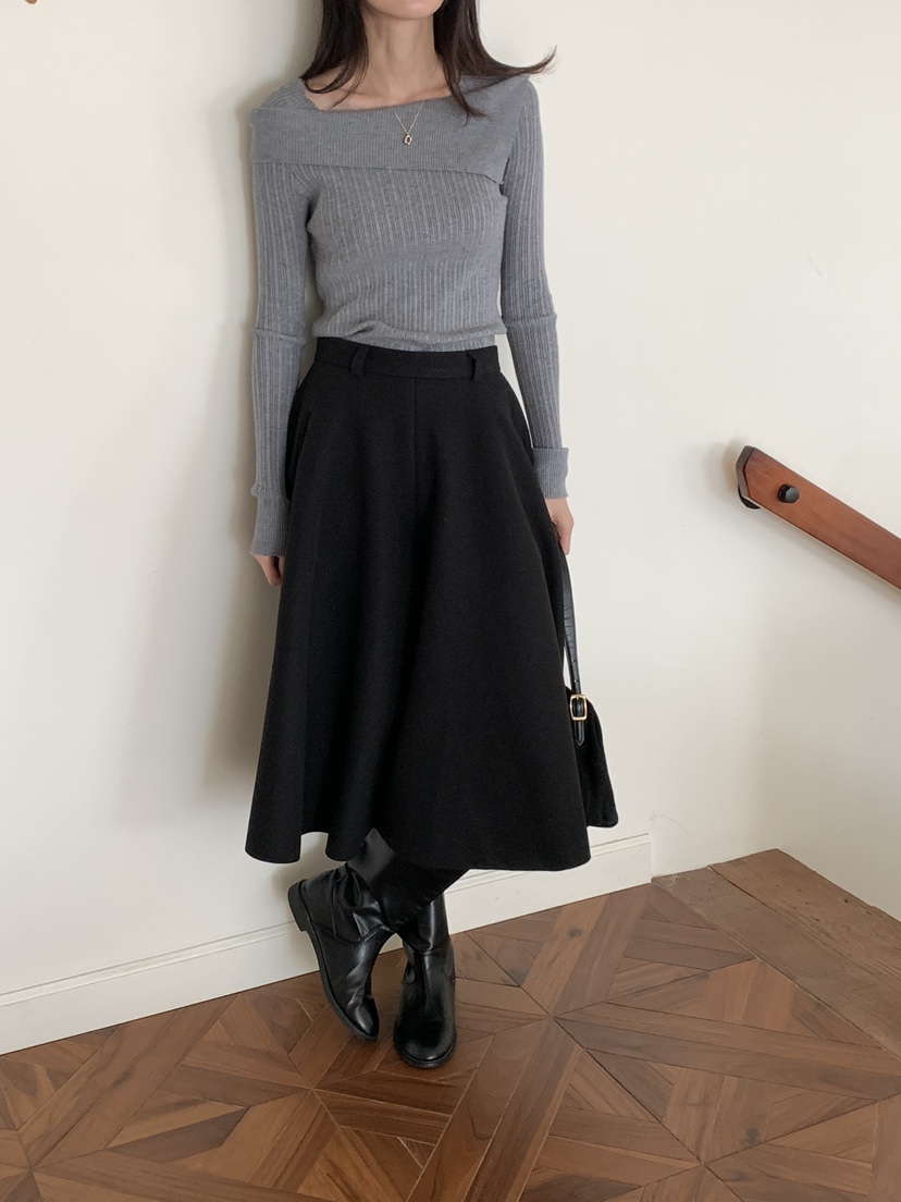 FRILL-T東大門㊣直郵女裝新品推薦職業時尚熱賣裙褲不含腰帶FRILL-T裙褲