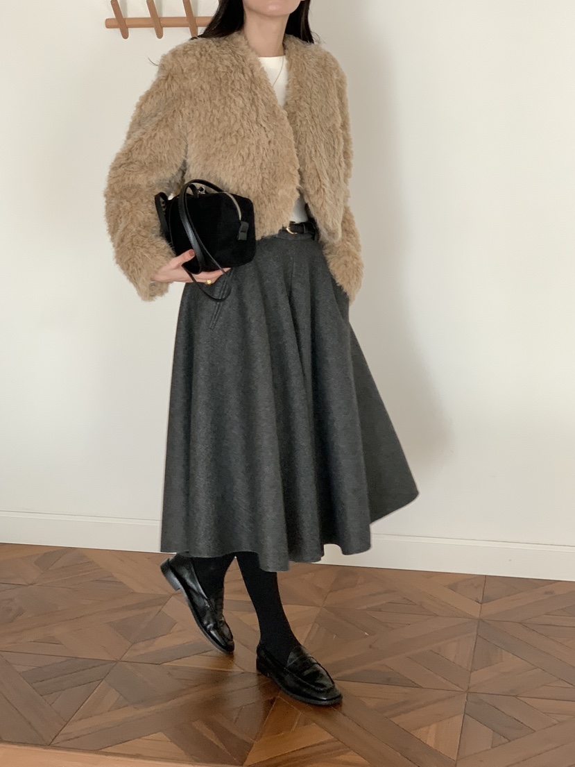 FRILL-T東大門㊣直郵女裝新品推薦職業時尚熱賣裙褲不含腰帶FRILL-T裙褲