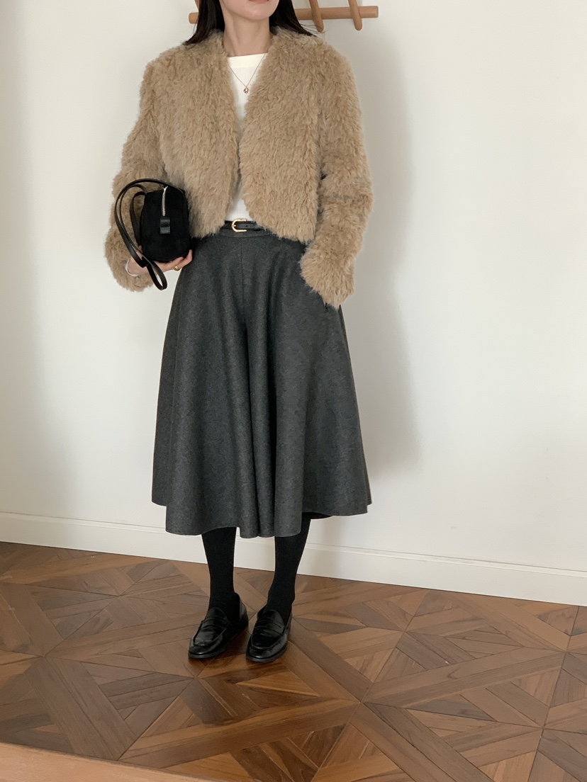 FRILL-T東大門㊣直郵女裝新品推薦職業時尚熱賣裙褲不含腰帶FRILL-T裙褲