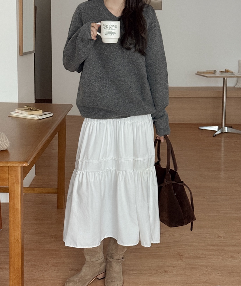 DOUZEMOIS東大門㊣實拍女士新款時尚熱賣人氣休閑推薦真品長裙DOUZEMOIS長裙