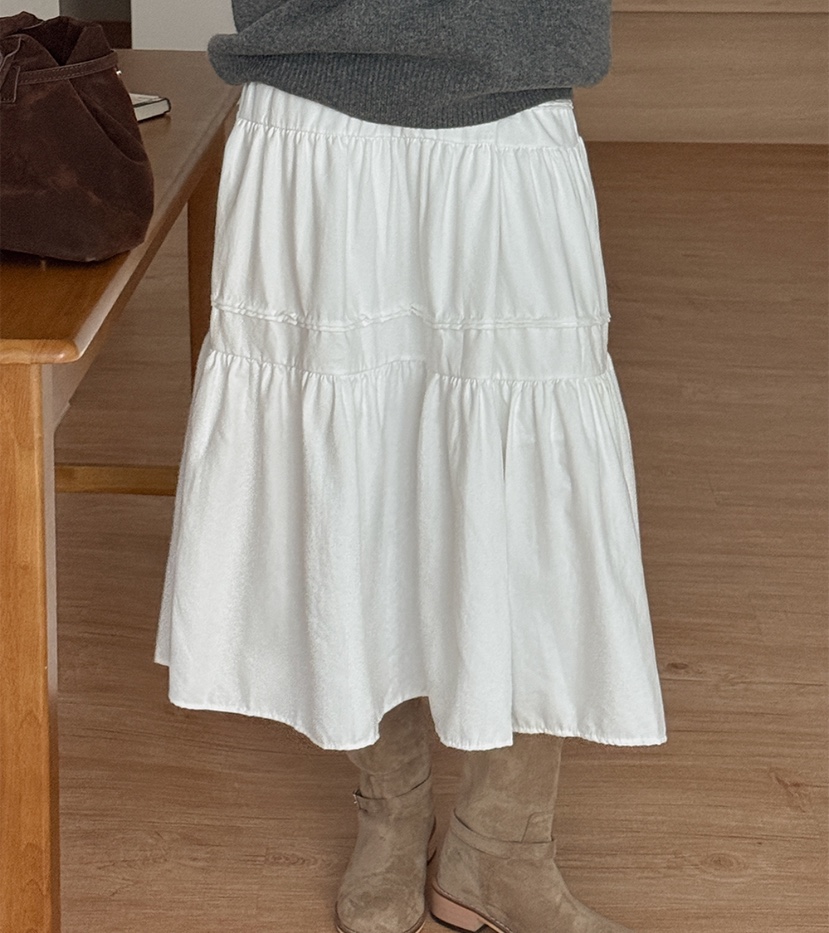 DOUZEMOIS東大門㊣實拍女士新款時尚熱賣人氣休閑推薦真品長裙DOUZEMOIS長裙圖色1