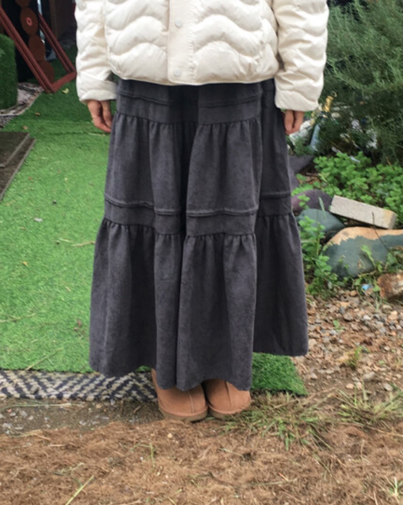 DOUZEMOIS東大門㊣實拍女士新款時尚熱賣人氣休閑推薦真品長裙DOUZEMOIS長裙圖色2