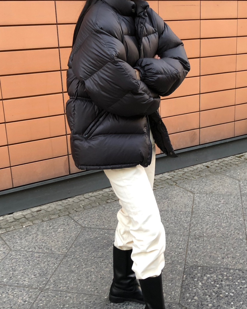 NOPROBLEM韓國代購㊣女士新款推薦25秋冬真品短款羽絨服鴨絨NOPROBLEM短款羽絨服