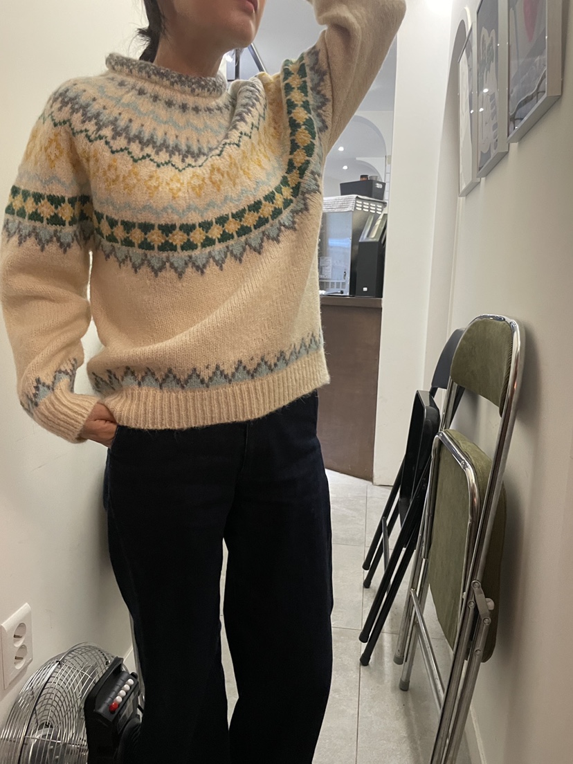 DOUZEMOIS東大門㊣直郵女裝新款真品職業推薦人氣25秋冬毛衣DOUZEMOIS毛衣