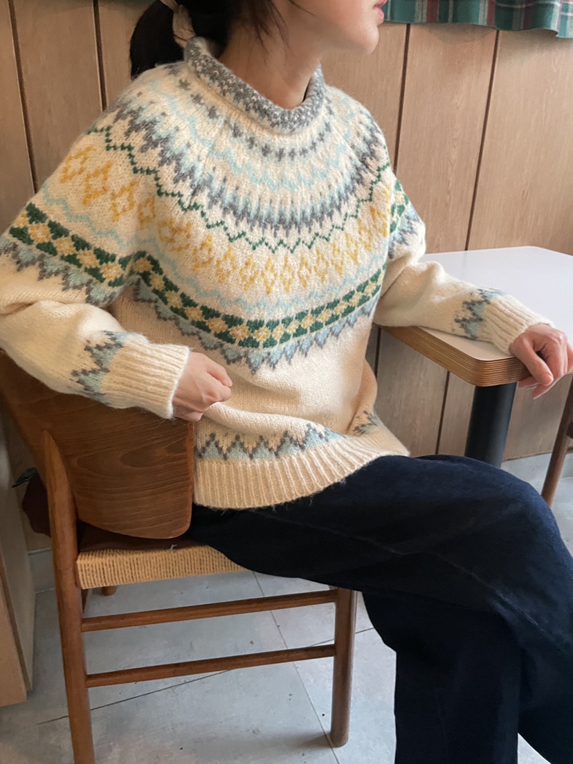 DOUZEMOIS東大門㊣直郵女裝新款真品職業推薦人氣25秋冬毛衣DOUZEMOIS毛衣