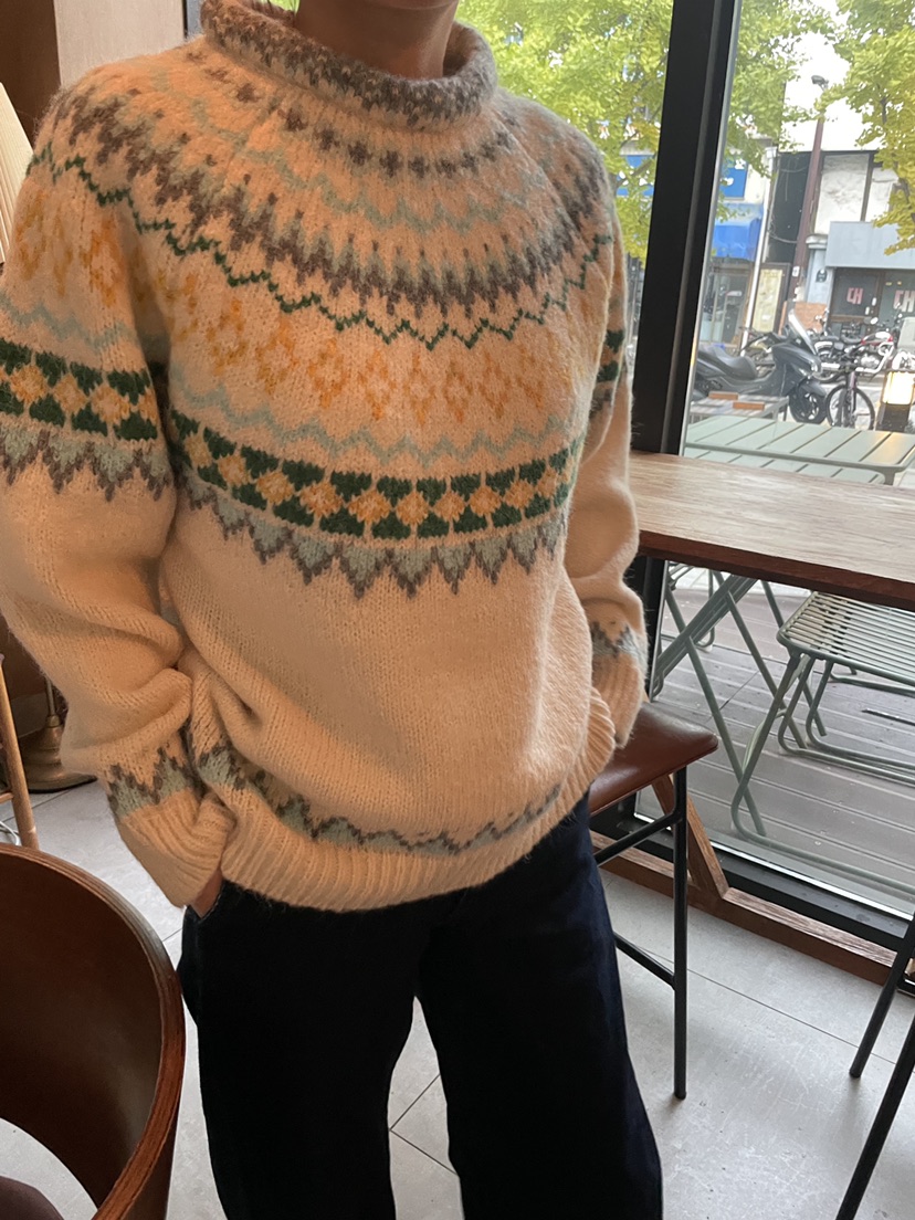 DOUZEMOIS東大門㊣直郵女裝新款真品職業推薦人氣25秋冬毛衣DOUZEMOIS毛衣圖色1