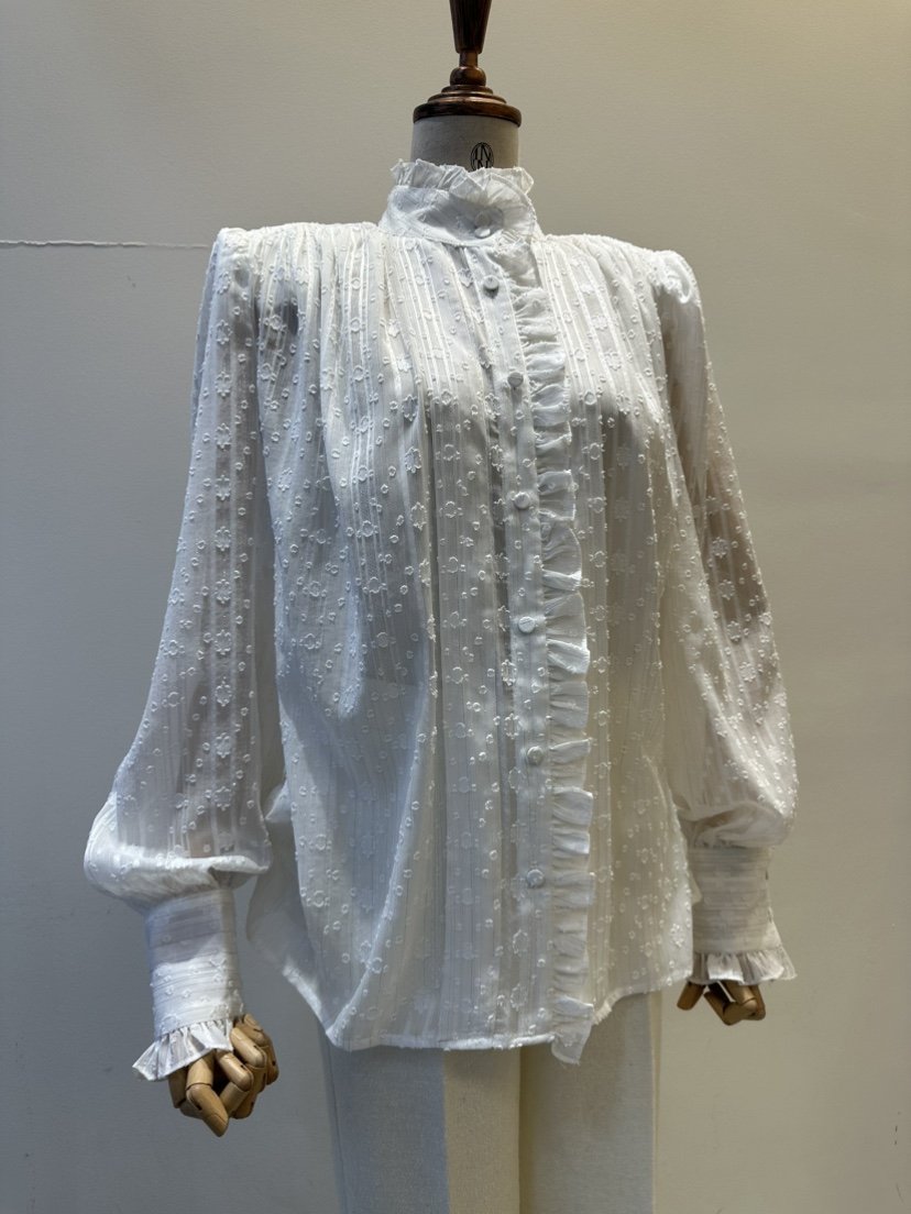 INNO東大門㊣實拍女裝新品推薦真品職業熱賣休閑襯衫蕾絲衫INNO襯衫/蕾絲衫