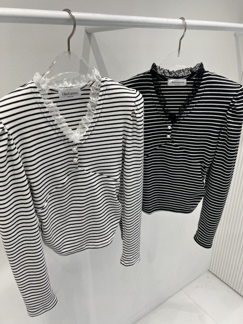 BLUE BANANA韓國代購㊣女士新款真品推薦人氣長袖T恤不含包BLUE BANANA長袖T恤