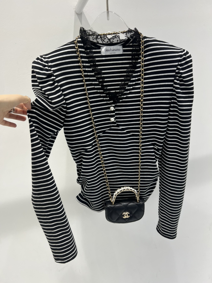 BLUE BANANA韓國代購㊣女士新款真品推薦人氣長袖T恤不含包BLUE BANANA長袖T恤圖色2