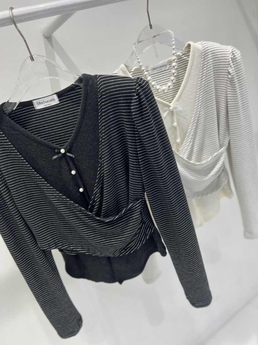 BLUE BANANA韓國直郵㊣女士新款推薦人氣真品熱賣休閑職業T恤BLUE BANANAT恤