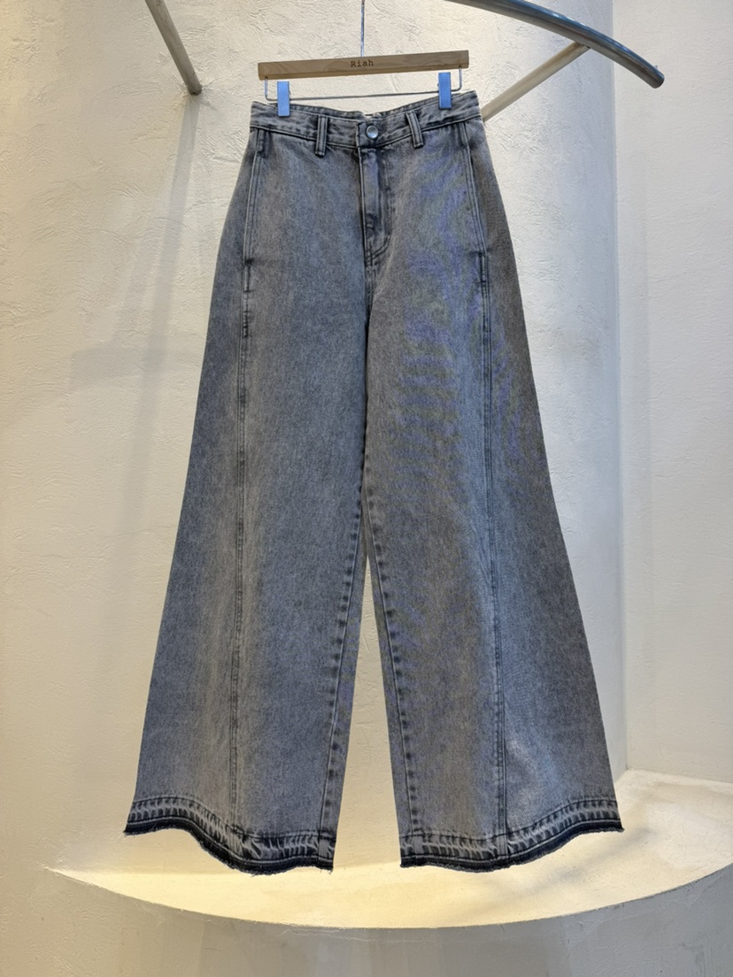 RIAH東大門㊣實拍女士新品時尚職業25秋冬熱賣人氣真品牛仔褲RIAH牛仔褲圖色1