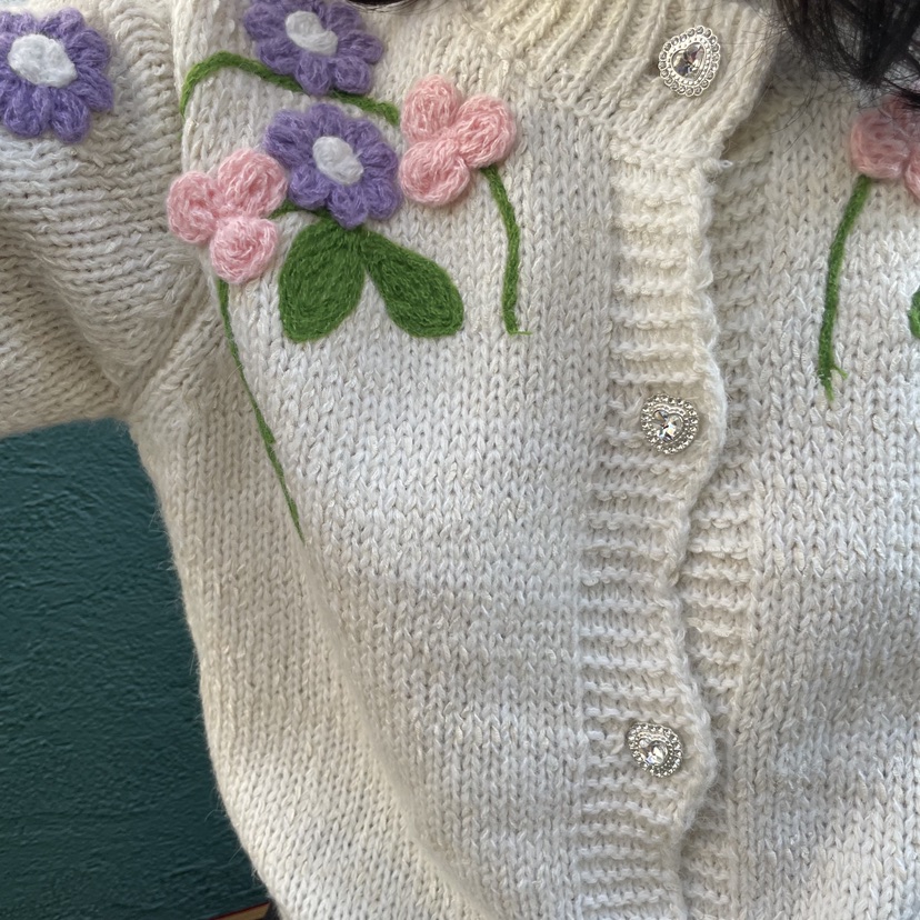 DOUZEMOIS東大門㊣代購女裝新款職業推薦人氣25秋冬針織衫開衫DOUZEMOIS針織衫