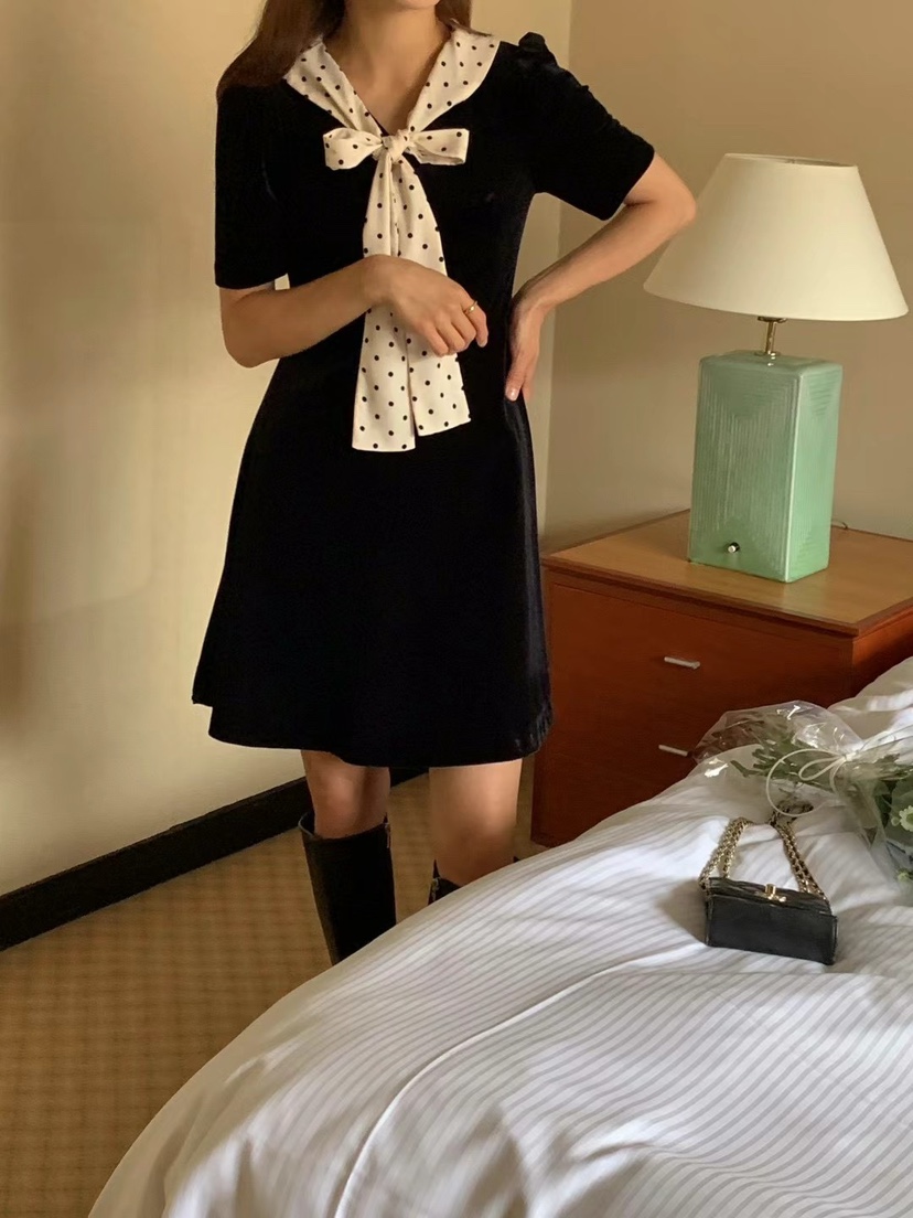 FRILL-T東大門㊣直郵女士新款真品時尚25秋冬推薦職業連衣裙FRILL-T連衣裙