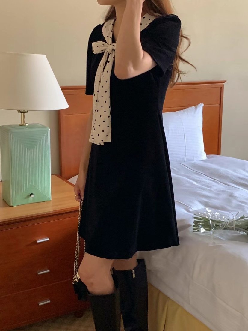 FRILL-T東大門㊣直郵女士新款真品時尚25秋冬推薦職業連衣裙FRILL-T連衣裙