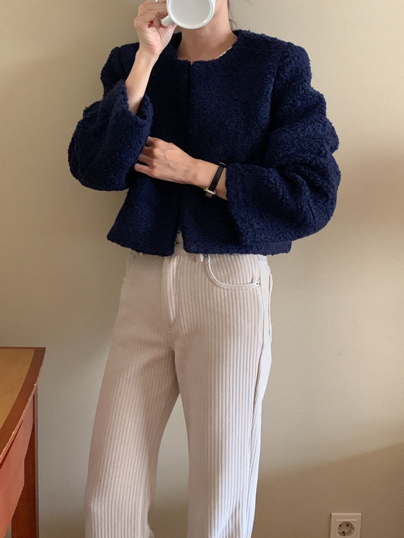 FRILL-T韓國代購㊣女裝新款熱賣人氣25秋冬休閑職業時尚夾克FRILL-T夾克